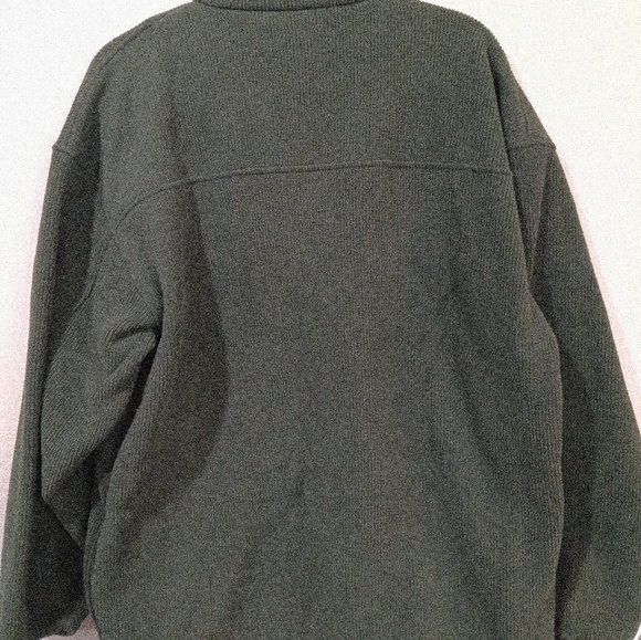 God bless America Half Zip Pullover Sweatshirt Mens Size XL Green - Picture 8 of 8